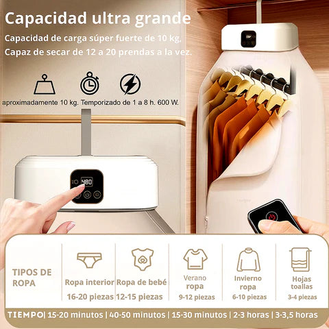 🔥 SecaFácil Pro™ - El Secador de Ropa Portátil Más Vendido en Colombia