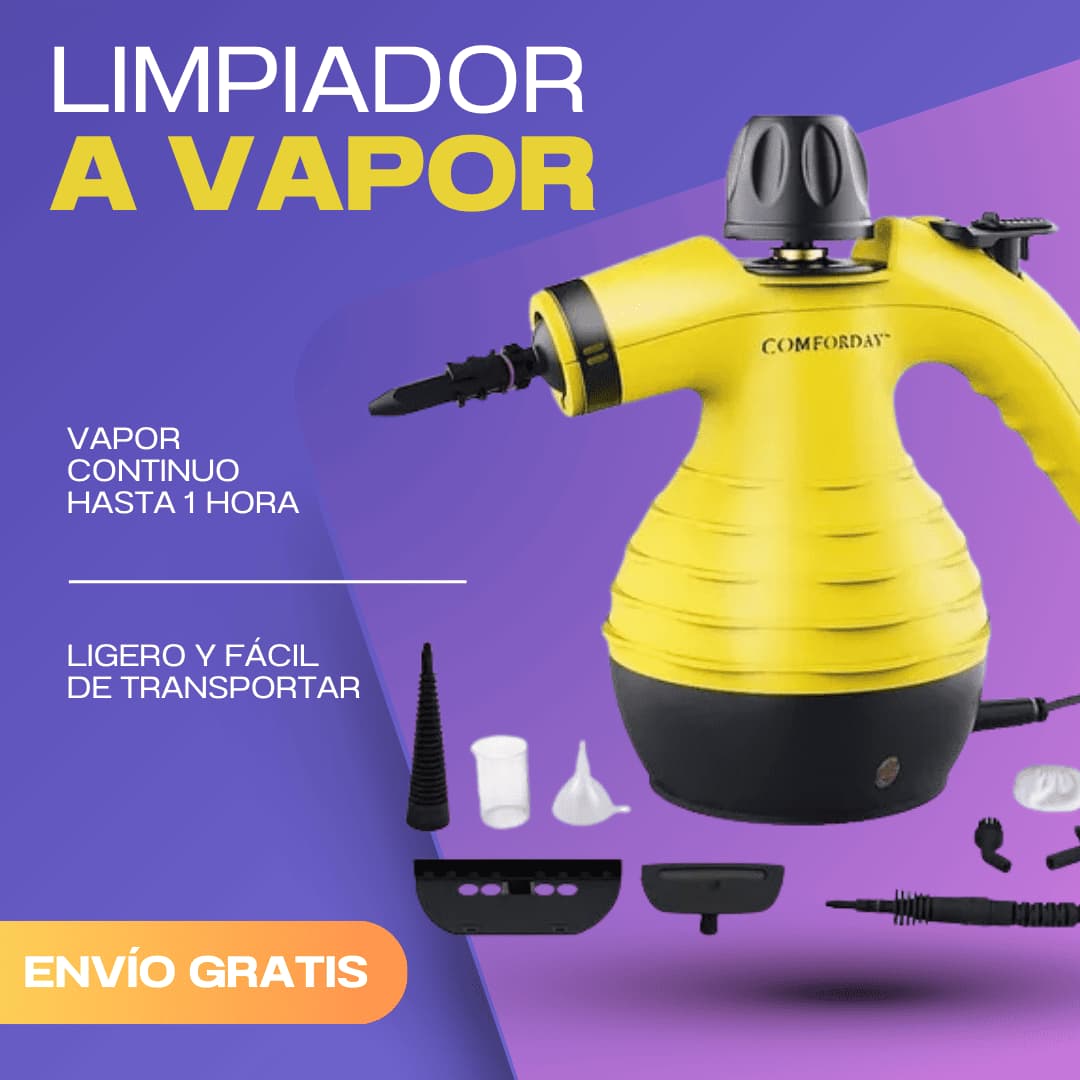 LIMPIADOR A VAPOR PORTÁTIL ®